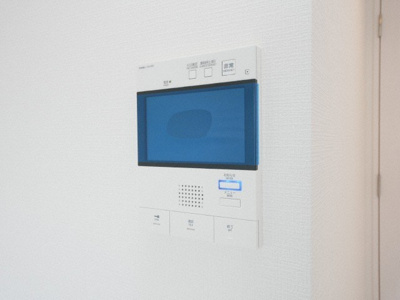 【セキュリティ】 | エスリード難波ザ・アーク | モニター付きインターホンです