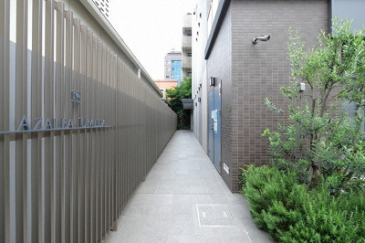 【エントランス】 | アザレア梅田 | ゆとりのあるエントランスです