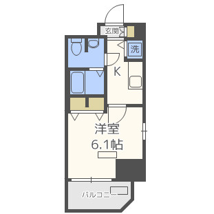 【間取り】 | プレサンス松屋町グレース