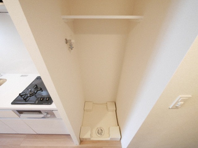 【設備】 | プレサンス谷町九丁目ディセオ | 洗濯機置き場です