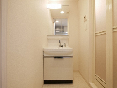 【独立洗面台】 | プレサンス谷町九丁目ディセオ | 独立洗面化粧台付き