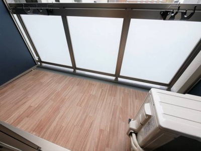 【バルコニー】 | プレサンス天満橋トラッド | お洗濯にも便利なバルコニー付き