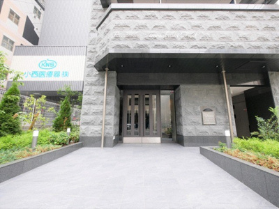 【エントランス】 | プレサンス天満橋トラッド | 毎日通るエントランスはこのようになっています