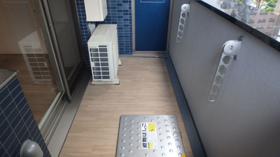 【バルコニー】 | プレサンス大手前ピリオド | お洗濯にも便利なバルコニー付き