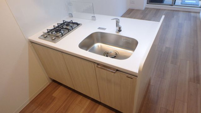 【キッチン】 | プレサンス大手前ピリオド | お料理しやすいキッチンです