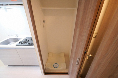 【設備】 | La Douceur都島高倉町 | 洗濯機置き場です