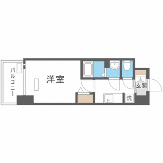 【間取り】 | プレサンスOSAKA DOMECITY クロスティ
