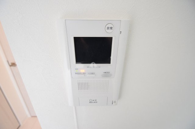 【セキュリティ】 | アクアプレイス天王寺Ⅱ | モニター付きインターフォンです