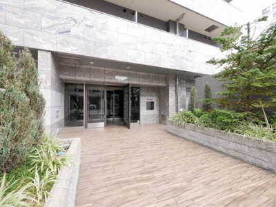 【エントランス】 | アクアプレイス天王寺Ⅱ | 落ち着いたエントランスです