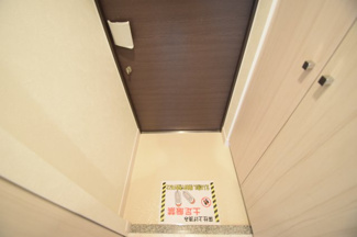 【玄関】 | アクアプレイス天王寺Ⅱ | ゆったりとした玄関です