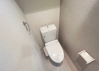 【トイレ】 | アクアプレイス天王寺Ⅱ | シンプルで使いやすいトイレです