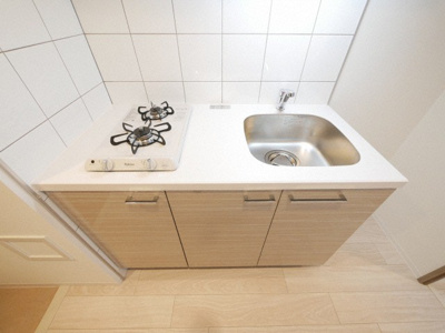 【キッチン】 | エスリード大阪上本町ブランシュ | コンパクトなキッチンで掃除もラクラク