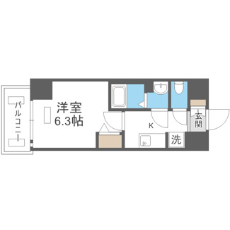 【間取り】 | プレサンス四天王寺前夕陽ケ丘ヴィリード