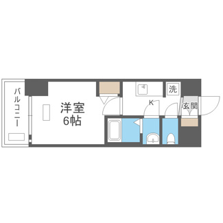 【間取り】 | プレサンス四天王寺前夕陽ケ丘ヴィリード