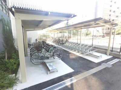 【その他共用部分】 | プレサンス玉造ザ・ライブ | 駐輪場です