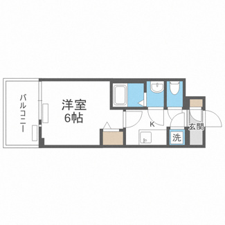 【間取り】 | レジュールアッシュOSAKA新深江