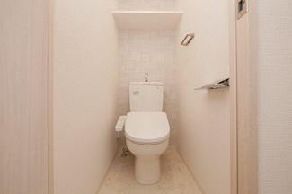 【トイレ】 | エスリードレジデンス大今里 | ゆったりとした空間のトイレです
