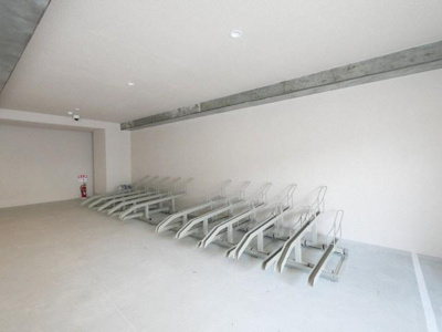 【その他共用部分】 | Kaunis都島 | 駐輪場です