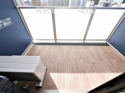 【バルコニー】 | プレサンス福島ミッドエル | バルコニーからの眺めを楽しみながら食事をしませんか