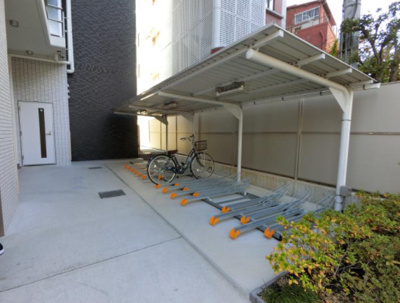 【その他共用部分】 | プレサンス大阪ゲートシティ | 駐輪場です