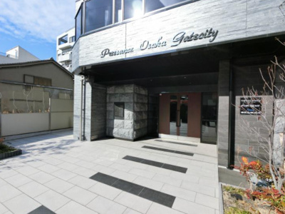 【エントランス】 | プレサンス大阪ゲートシティ | ゆとりのあるエントランスです