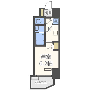 【間取り】 | プレサンス大阪ゲートシティ