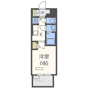【間取り】 | プレサンス大阪ゲートシティ
