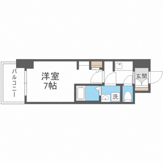 【間取り】 | S-RESIDENCEドーム前千代崎