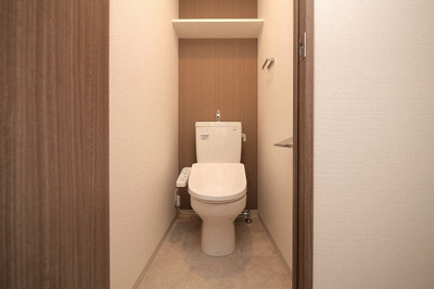 【トイレ】 | S-RESIDENCEドーム前千代崎 | シンプルで使いやすいトイレです