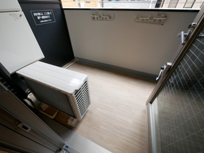 【バルコニー】 | プレサンス心斎橋ニスト | 陽当たり良好なバルコニーです