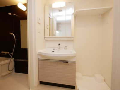 【独立洗面台】 | プレサンス心斎橋ニスト | 独立洗面台あり、毎朝おしゃれに忙しい女性の方におすすめです