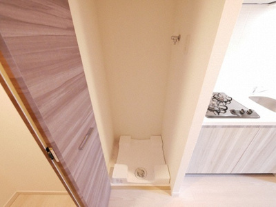 【設備】 | S-RESIDENCE天満Gracis | 洗濯機置き場です