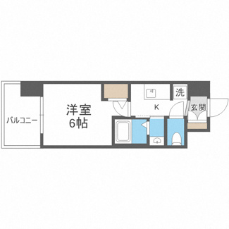 【間取り】 | エステムコート大阪WESTⅡ