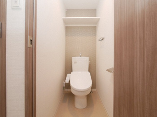 【トイレ】 | エスリード中之島ザ・コア | コンパクトで使いやすいトイレです