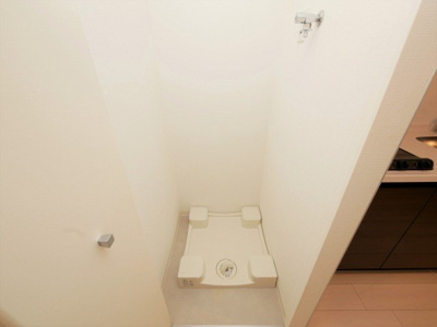 【その他】 | レオンコンフォート難波サウスゲート | 洗濯機置き場です