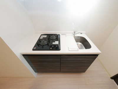 【キッチン】 | セオリー大阪フルール | きれいなキッチンです