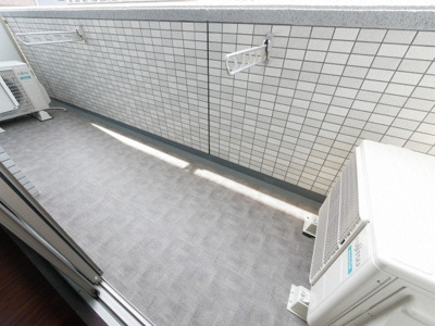 【バルコニー】 | エスタート御幣島 | 陽当たり良好なバルコニーです