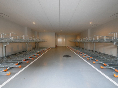 【その他共用部分】 | エスタート御幣島 | 駐輪場です