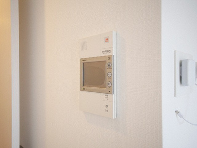 【セキュリティ】 | エスリード大阪プライムゲート | モニター付きインターホンです