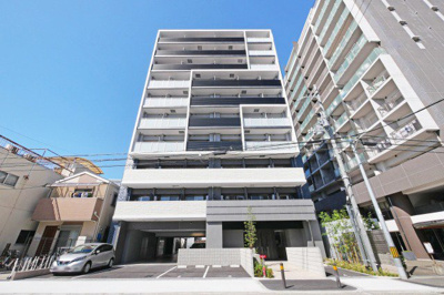 【外観】 | プレサンスOSAKA東成中本ハーヴィル | 外観は落ち着いています