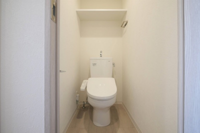 【トイレ】 | プレサンスOSAKA東成中本ハーヴィル | シンプルで使いやすいトイレです