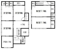 後藤貸家　（船橋）5DKの画像