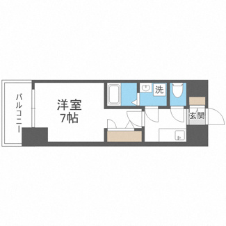 【間取り】 | ライジングメゾン新大阪サウス