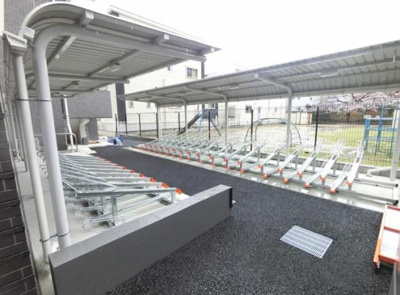 【その他共用部分】 | ファステート大阪マジョリティ | 駐輪場です