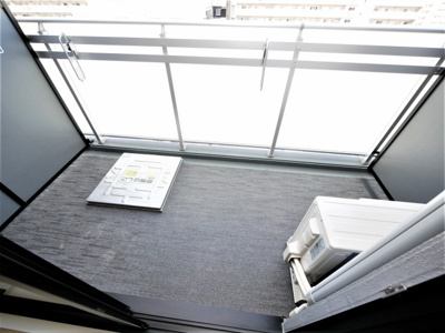 【バルコニー】 | S-RESIDENCE新大阪Ridente | お洗濯にも便利なバルコニー付き