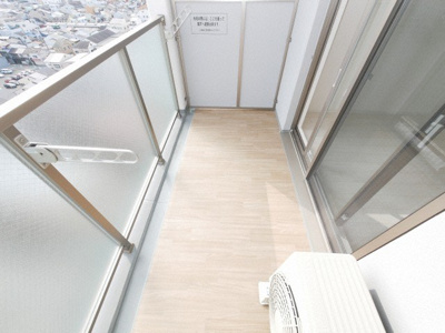 【バルコニー】 | S-FORT大正リヴィエール | お洗濯にも便利なバルコニー付き