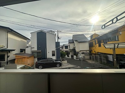 【展望】 | ノーウェア　マン | バルコニーからの眺望です♪建物が少し高い位置に建っているので、外からの人目が気になりません☆