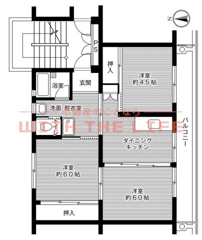 ビレッジハウス佐賀【キャッシュバック対象】の間取り