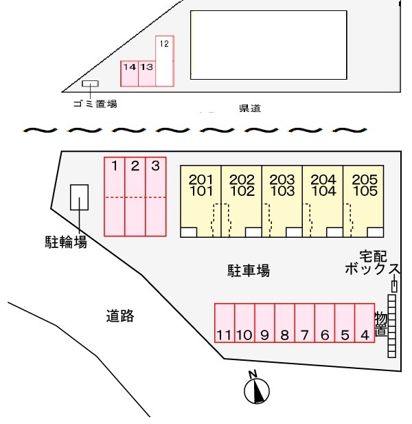 ロンバード・ストリートⅠの駐車場|駐車場