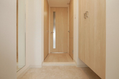 【玄関】 | リヴェント難波サウス | 明るい玄関です